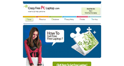 Desktop Screenshot of crazyfreepclaptop.com